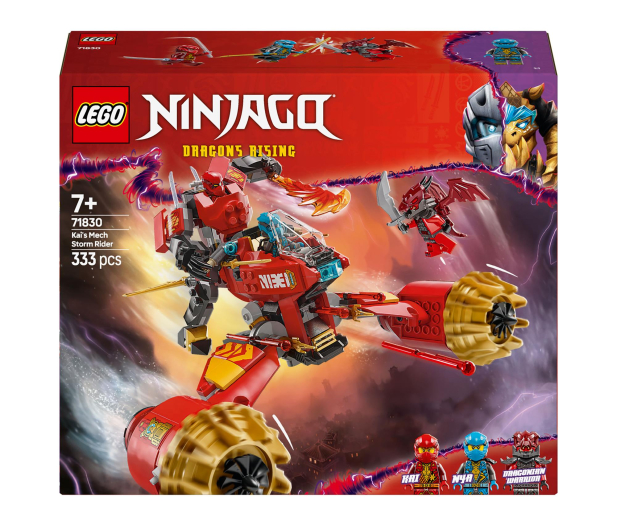 LEGO Ninjago 71830 Burzowy jeździec-mech Kaia - 1284130 - zdjęcie